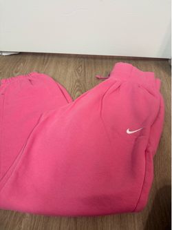 Hot Pink Oversized Nike Sweatpants