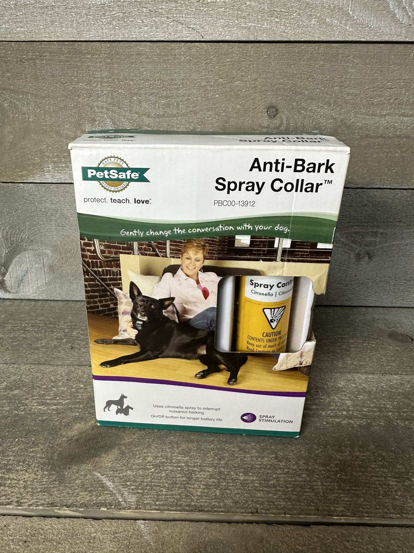 NEW/SEALED PetSafe Anti-Bark Spray Collar [PBC00-13912] for Dogs 6+ Pounds