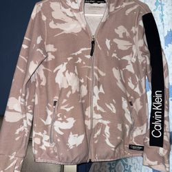 Calvin Klein Performance Pink Zip Up Size S