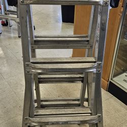 Gorilla MPX17 Aluminum 17' Multi-Position 375lb Capacity Ladder 816208-1