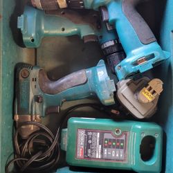Makita Tool Set 12 & 9.6 Volt No Batteries