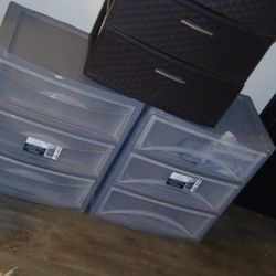 3drawer Plastic Drawers 
