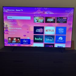 58” Hisense Roku (3 Months Old)