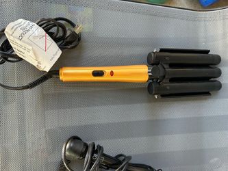 Curling irons and hair waver set