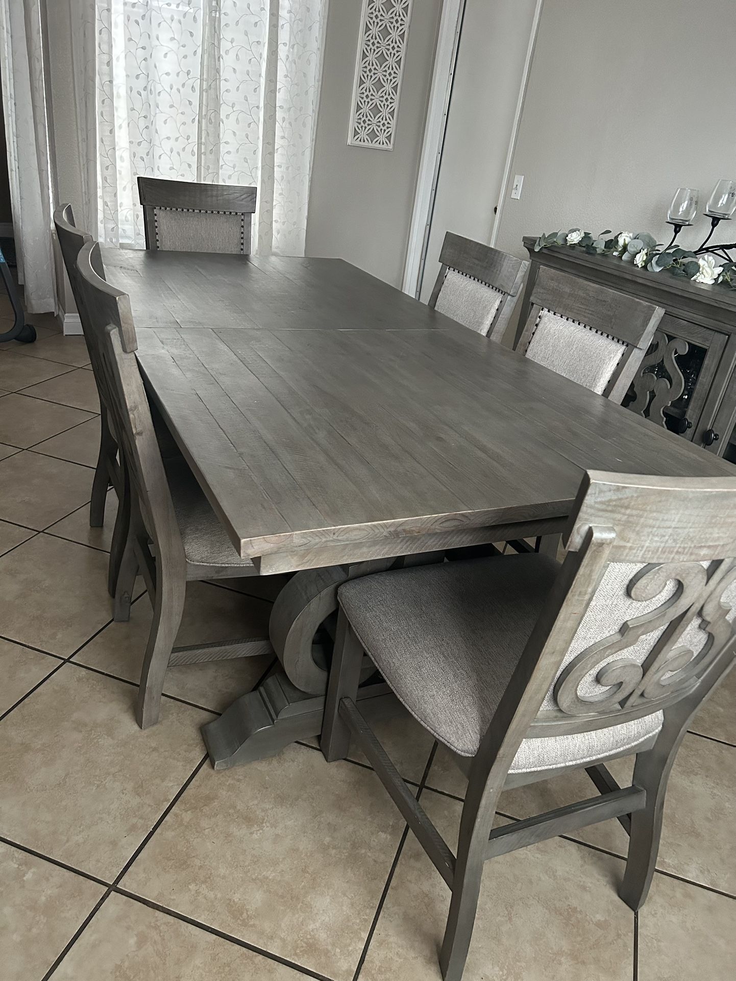 Hacienda Dining Table W/6 