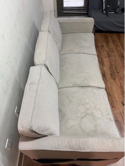 Light Gray 3-Seater Sofa/ Couch