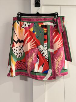 Women’s Floral Wrap Skirt 