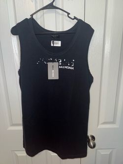 Balenciaga Hand Drawn Tank Top (OverSized)