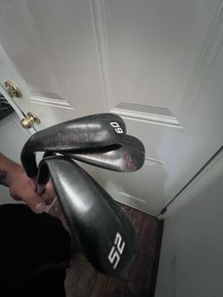 Golf wedges.