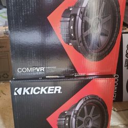 Kicker Comp R 10 Inch Speakers