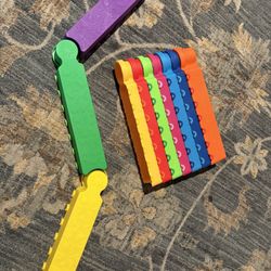 Colorful Balance Beam And Stepping Stones For Kids 