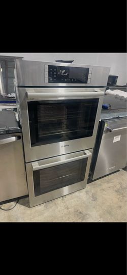 Double oven Bosch 27” inches wide open box