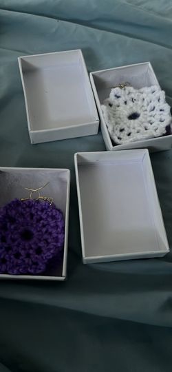 Handmade Crochet Earrings