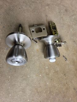 Stainless Steel Door Knob 2 Sets