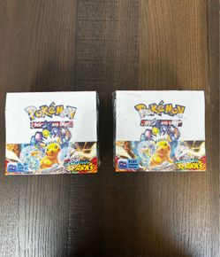 Pokemon TCG SV Surging Sparks Booster Box New Sealed