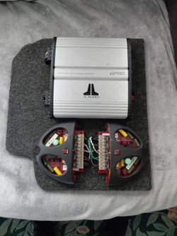 JL audio amp with 2 crossovers set-up