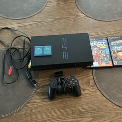 PlayStation 2 With Games 