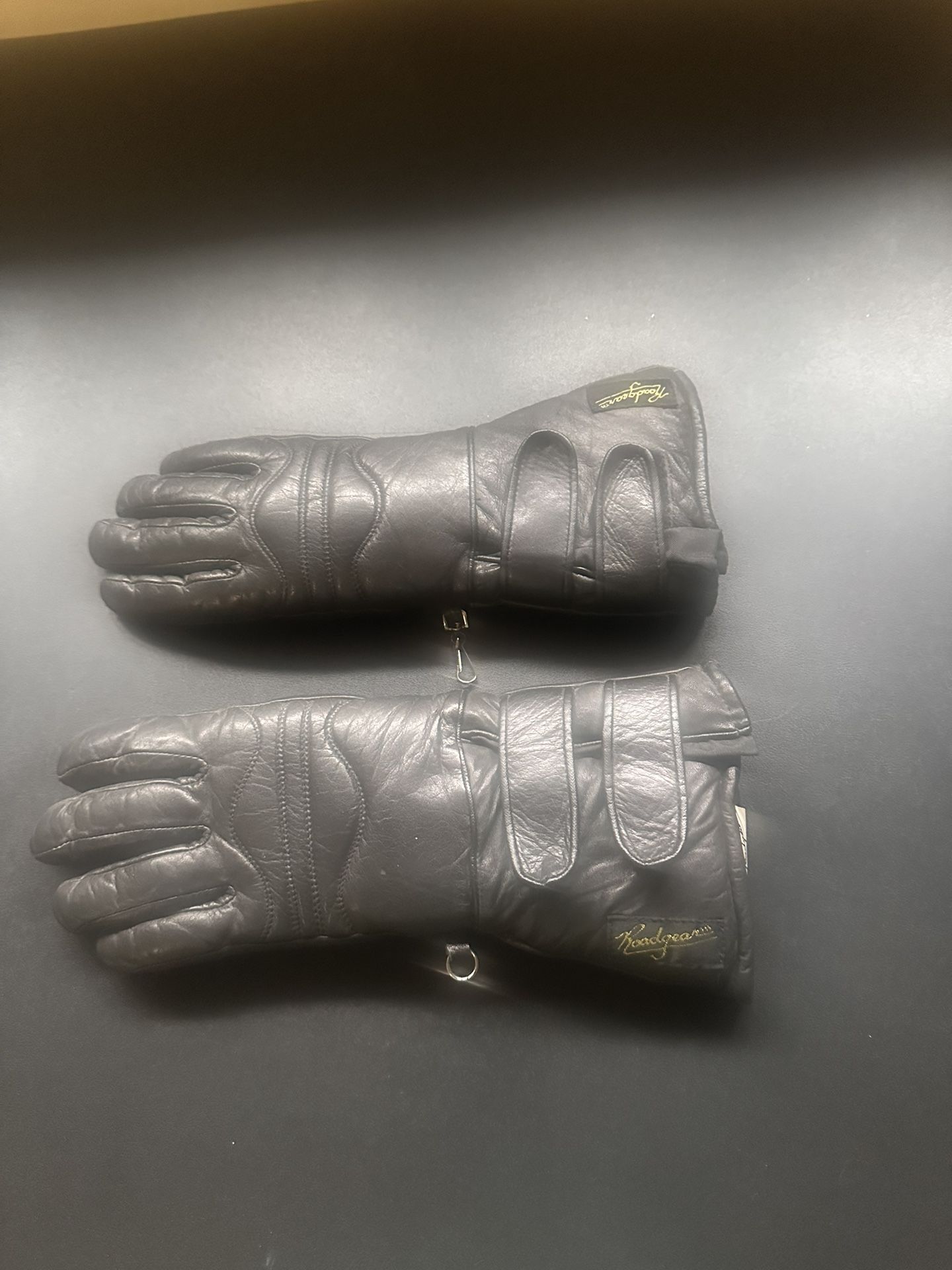 Roadgear Leather Motorcycle Gloves