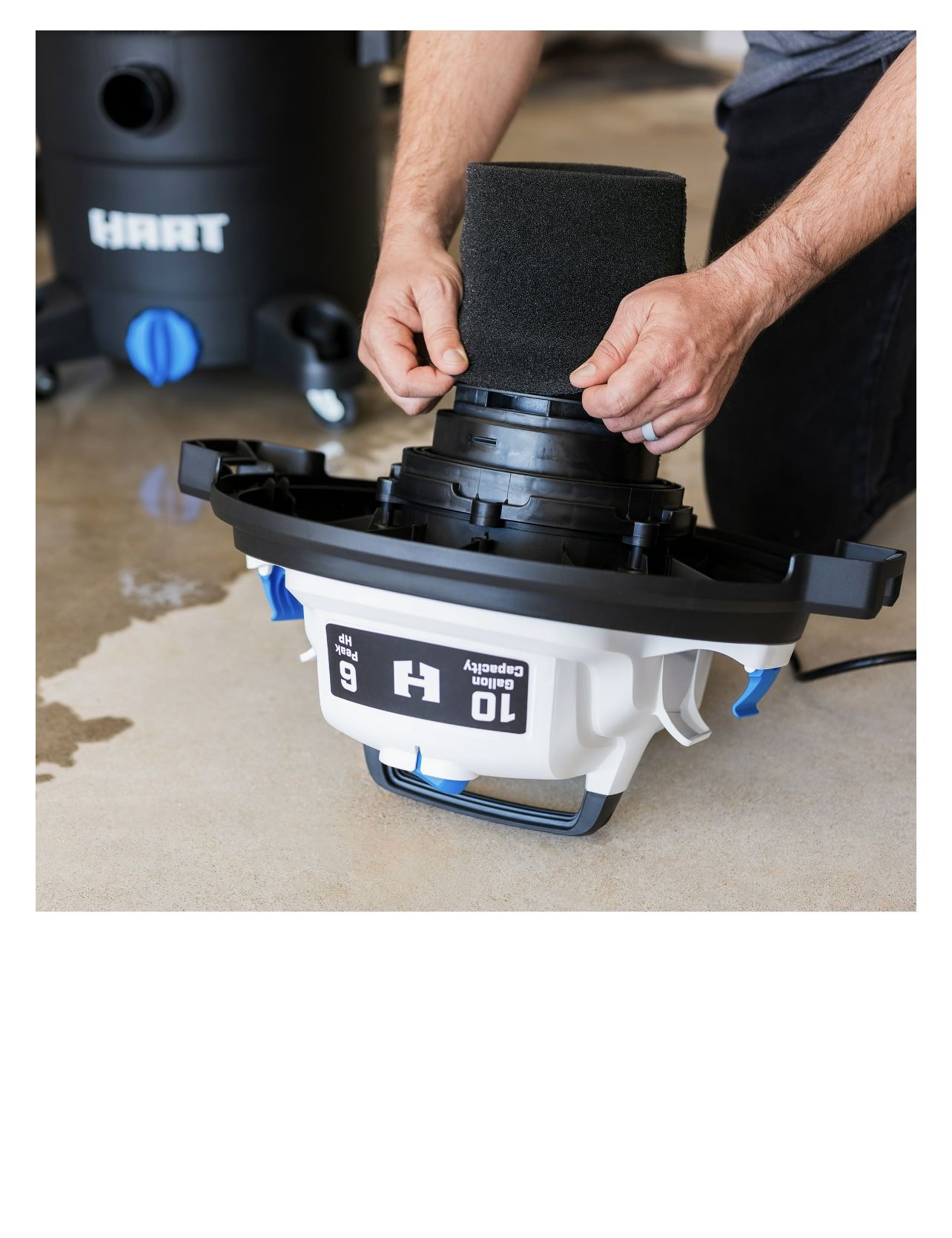 Hart 10 Gallon Wet & Dry Vacuum 