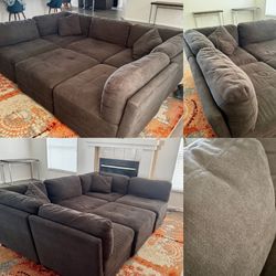 Dark Grey Sectional