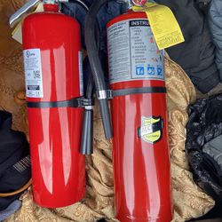Two Fire Extinguisher
