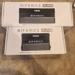 New Amps Alpha Hifonics 