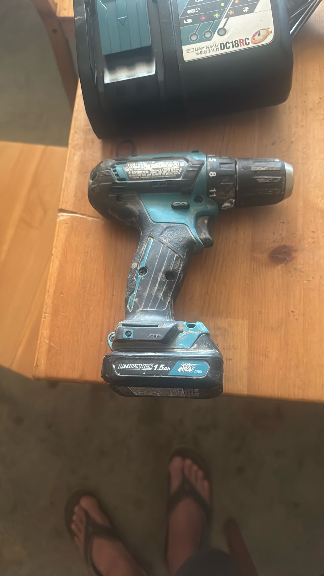 Makita 12v Drill And Battery