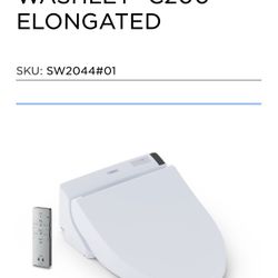 Toto washlet C-200