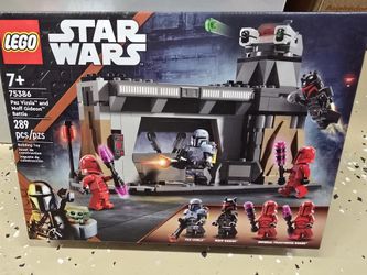 LEGO Star Wars Paz Vizsla and Moff Gideon Battle set (75386). New Never Opened