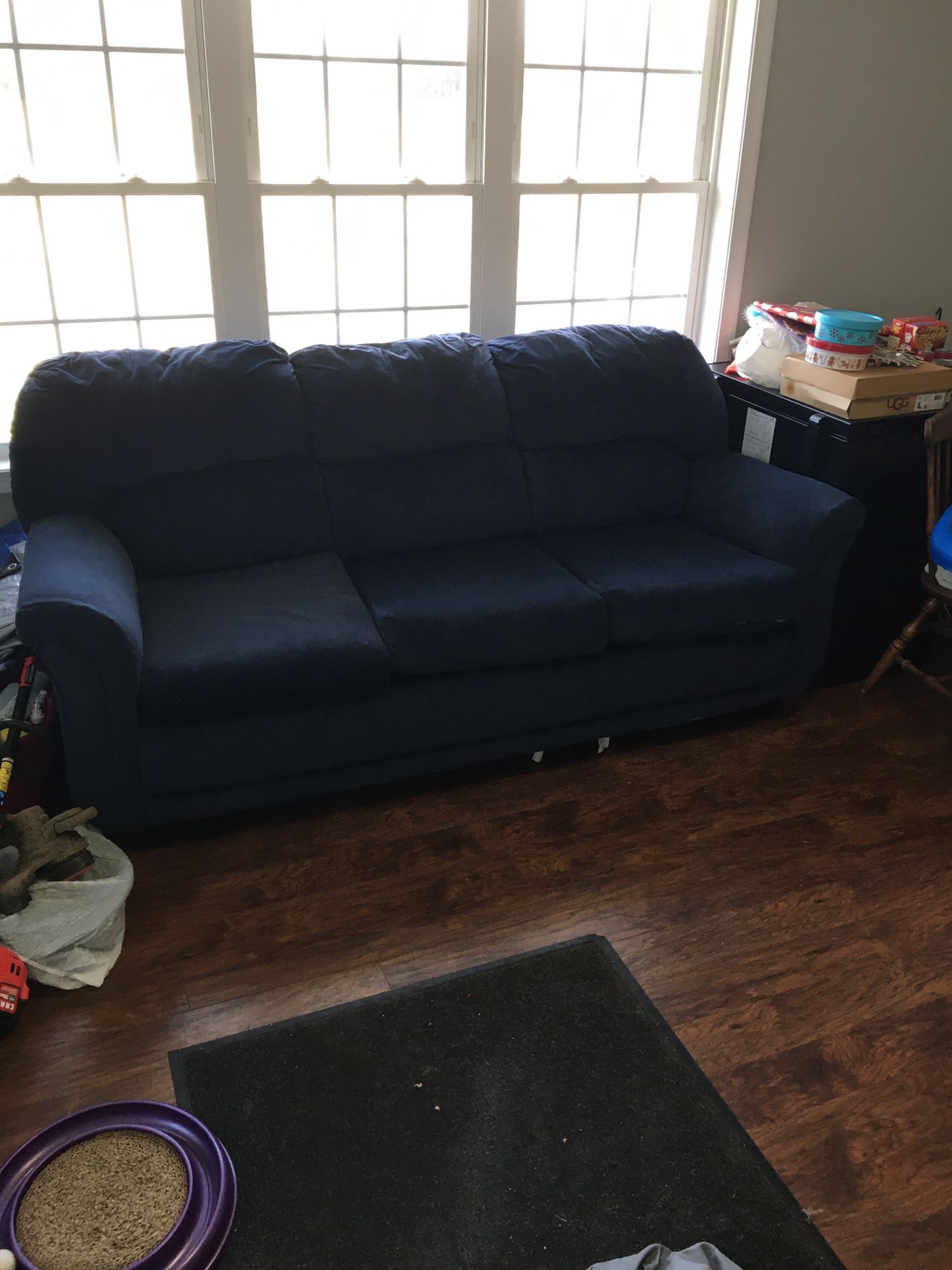 Couch with pull out bed
