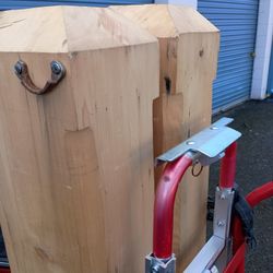 wood post new never used