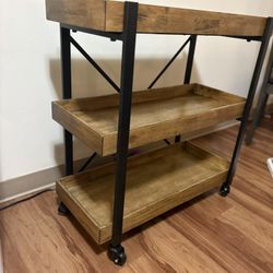 Wooden rolling Bar