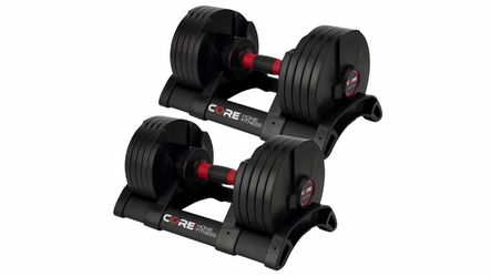 Core Home Fitness adjustable dumbbells