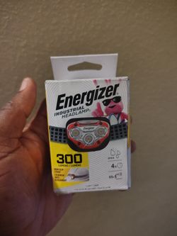 Energizer 300 lumen industrial head lamp brand new
