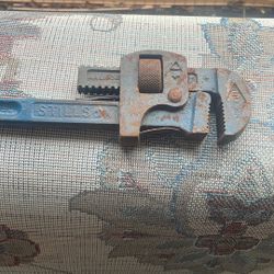 Vintage Stillson No. 14 Pipe Wrench 