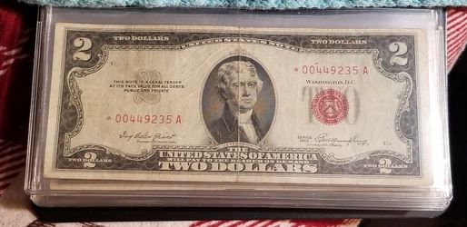 Red Seal 1953 Series Two Dollar Note
