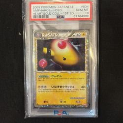 Ampharos Pokemon Psa 10