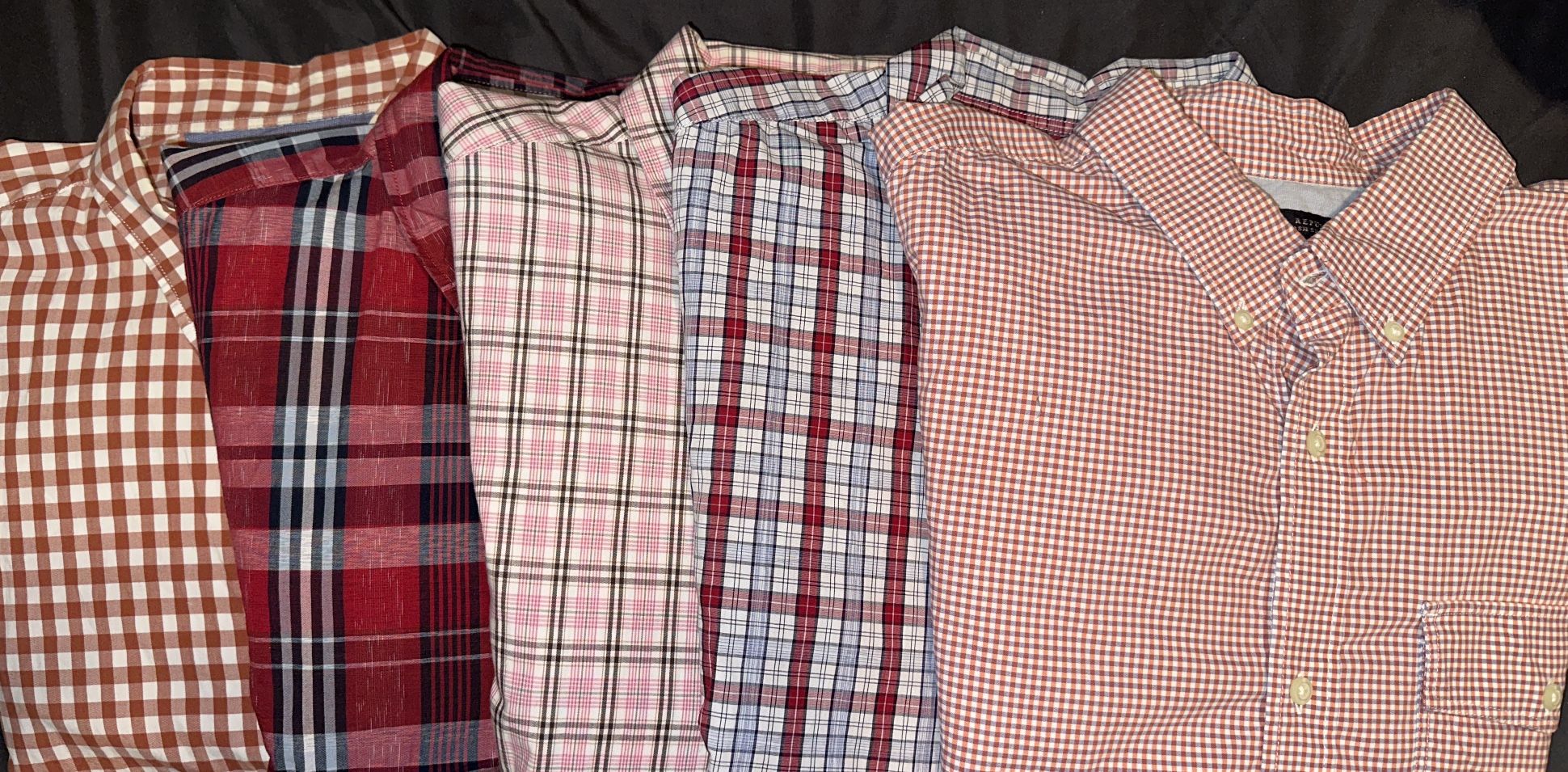 14 Men’s Banana Republic Slim Soft Wash Shirts