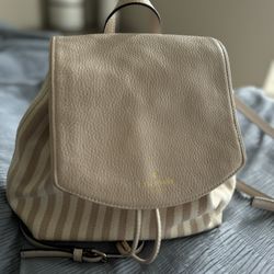 Kate Spade Mulberry Street Small Breezy Striped Backpack (Excellent Condition)