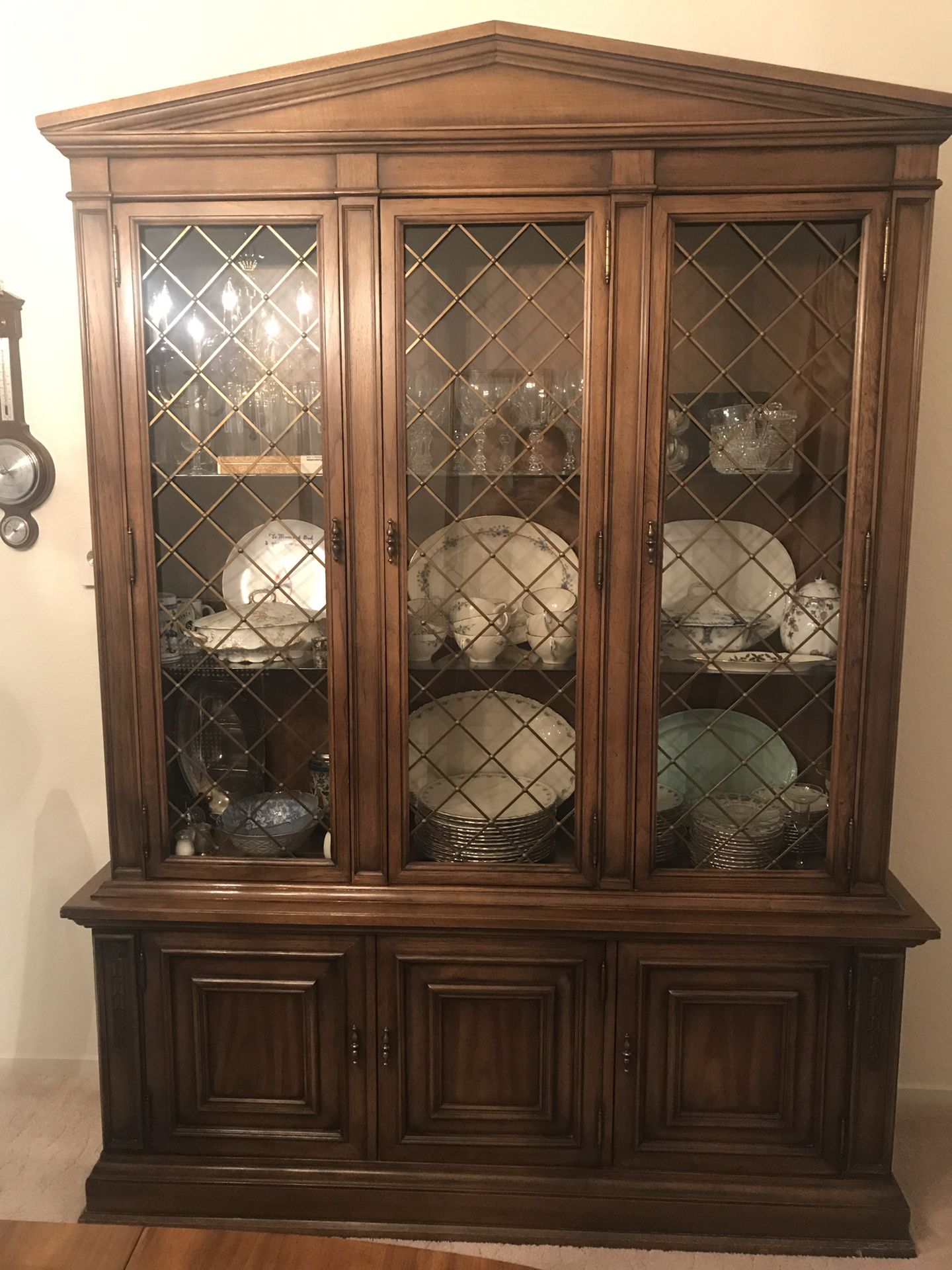 Dining Hutch and Console