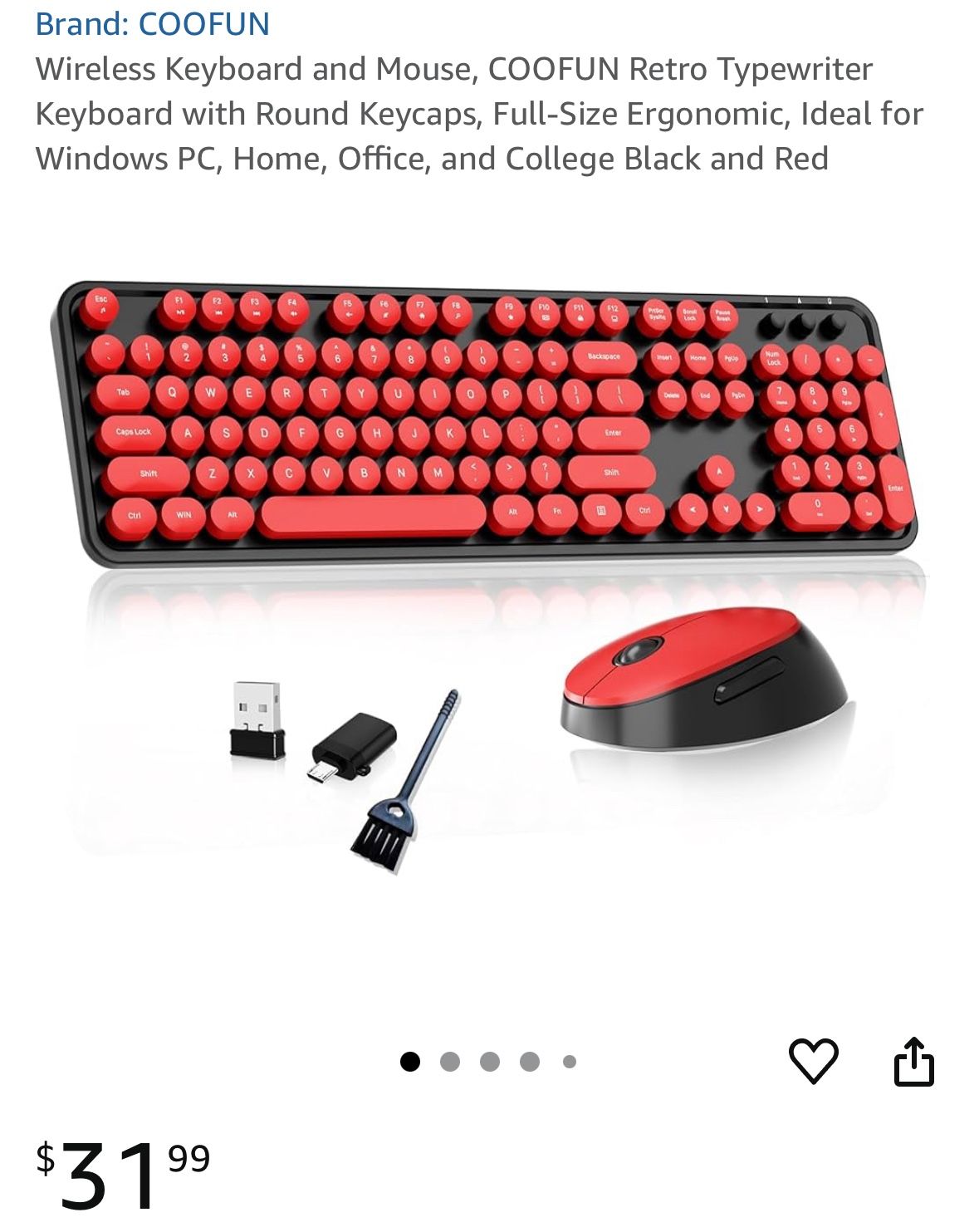 Wireless Keyboard and Mouse