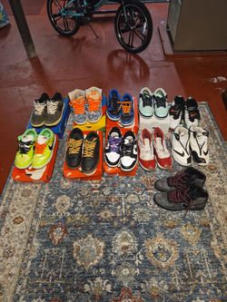 Nike Sneaker Collection – 10 Pairs Sz 9. & 9.5