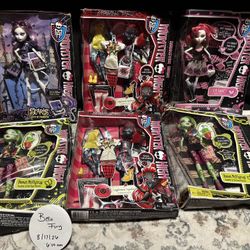 Monster High Dolls NEW And USED