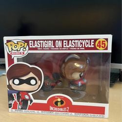 Funko Pop Elastigirl on Elasticycle