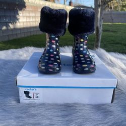 Carter’s 5 Toddler Amary Print Rain Boots