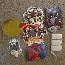 Medieval Birthday  Decorations 