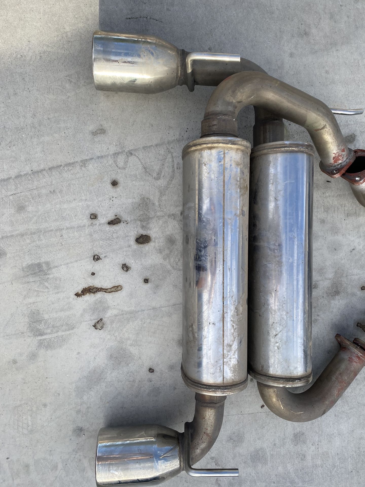 Nissan 370Z 370 Z Stillen Exhaust Cat Back