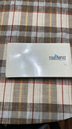 Final Fantasy Japanese Game Box