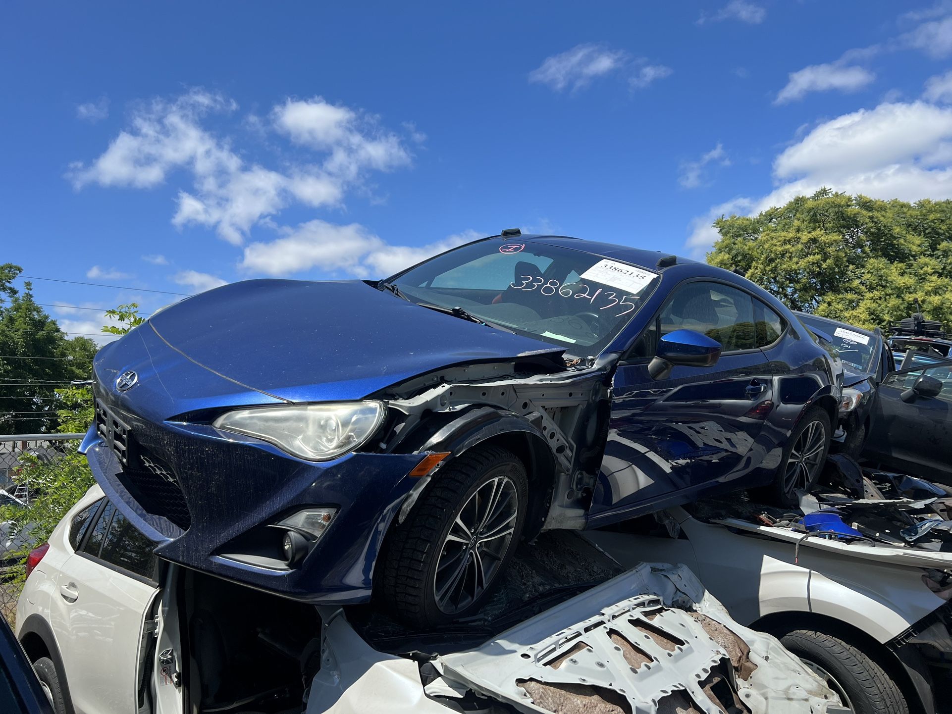 2013-2017 Subaru BRZ SCION FRS PARTS CAR 