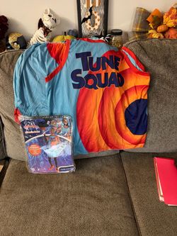 Adult Space Jam Tune Squad Basketball Halloween Costume – Standard